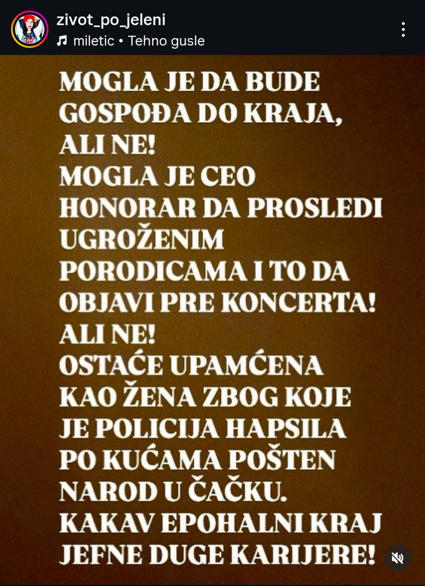 969Mura's tweet photo. Mogla je ☝️ ali nije 😡 https://t.co/SqQgDLFu9L