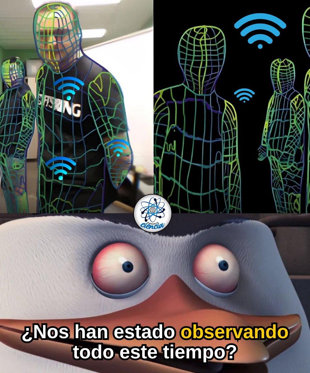 Científicos del MIT demostraron que las ondas de WiFi son capaces de detectar personas, posiciones e incluso posturas corporales, sin necesidad de cámaras. 📡

Las señales rebotan en el cuerpo y regresan alteradas, permitiendo que una inteligencia artificial trace siluetas