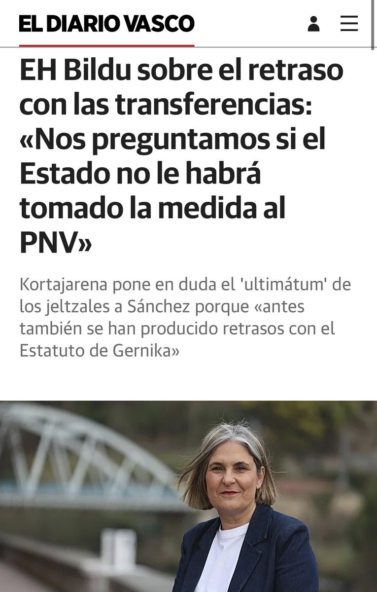 Avances en el autogobierno vasco conseguidos por EH Bildu desde la abolición foral de 1876: C E R O.

Pues eso, que igual estaríais más guapos callados 🫠