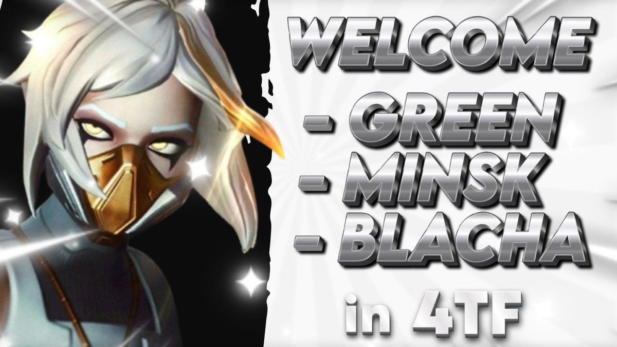 3 JOUEURS OFFICIELS NOUS REJOIGNENT !!!!!!!! 🔥🔥

👉 Green, Minsk et Blacha 

🤍🩶 #4tfwin #greengoat #minskgoat #blachagoat 🤍🩶