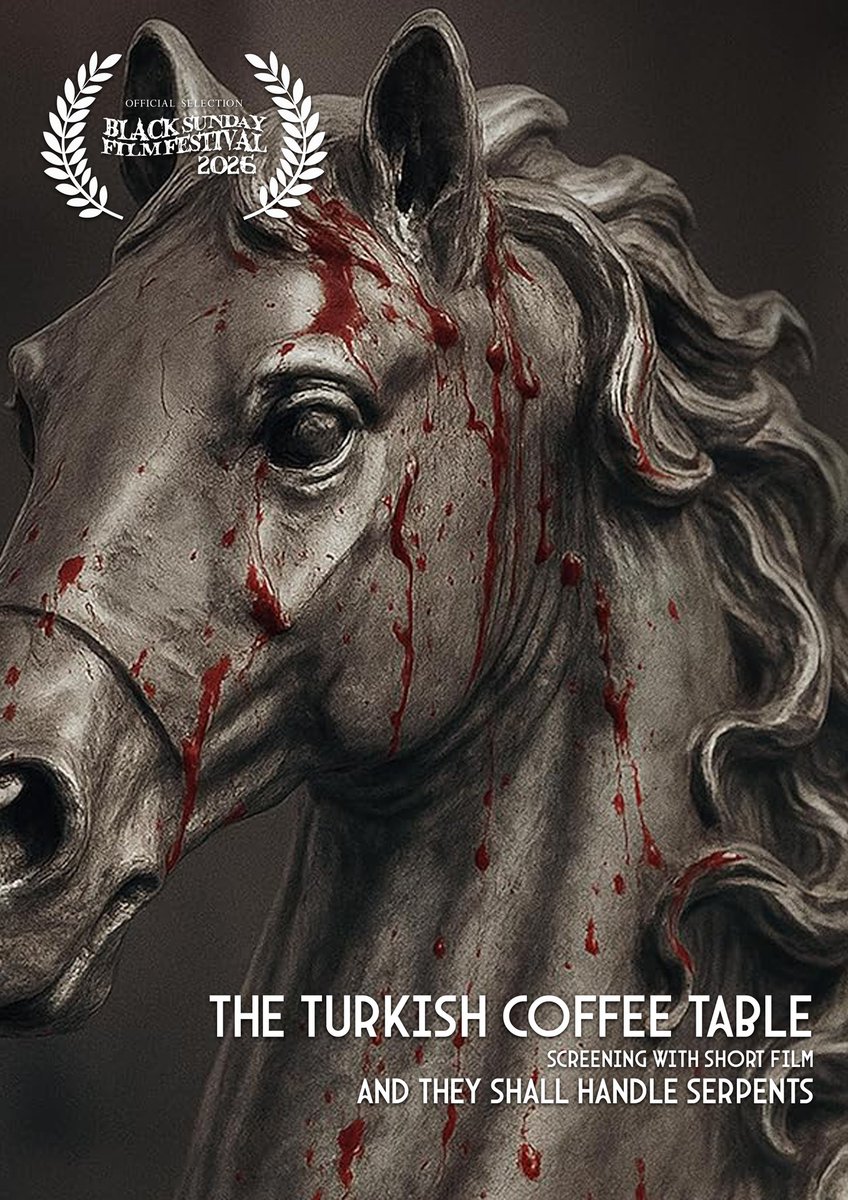 Saturday comes to a close with the Essex premiere of the highly anticipated THE TURKISH COFFEE TABLE. From festival alumni Can Evrenol. 

Screening with short film And They Shall Handle Serpents. 

Single tickets, day and festival passes on sale now! 

🎟️ firstsite.uk/event_categori…