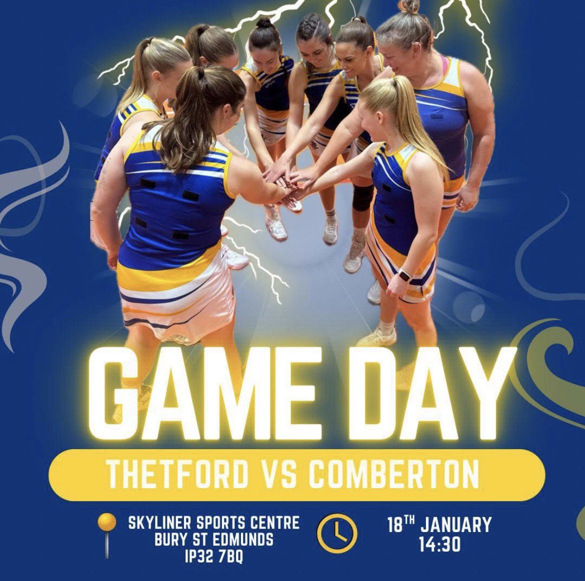 The senior regional team are back at it again this weekend for another home game against Comberton! Good luck girls💪🏻, all support would be greatly appreciated by the team 💙🤍💛