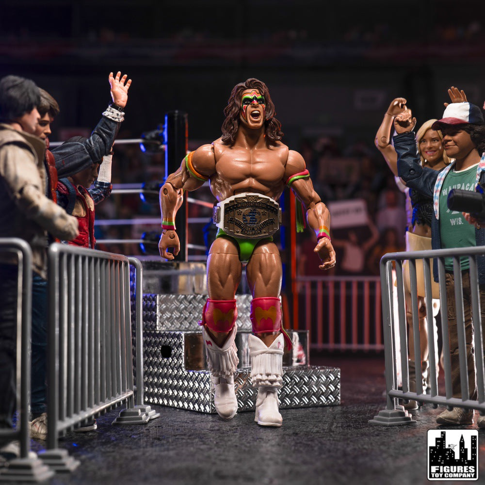 Products's tweet photo. Enhance your wrestling figure arena with realistic guardrails for epic scenes!