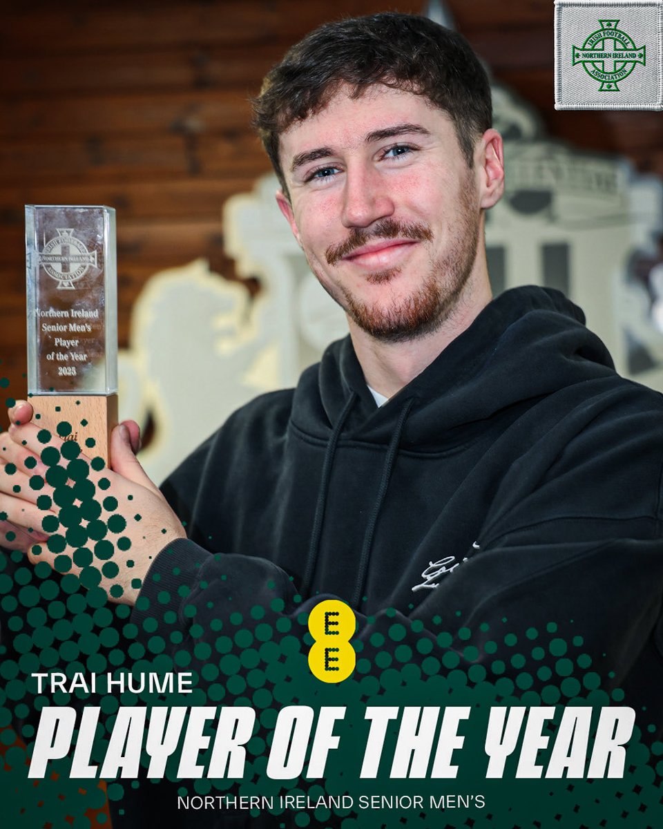 Your 2025 <a href="/EE/">EE</a> Player of the Year - Trai Hume 🤩 #GAWA 💚🤍
