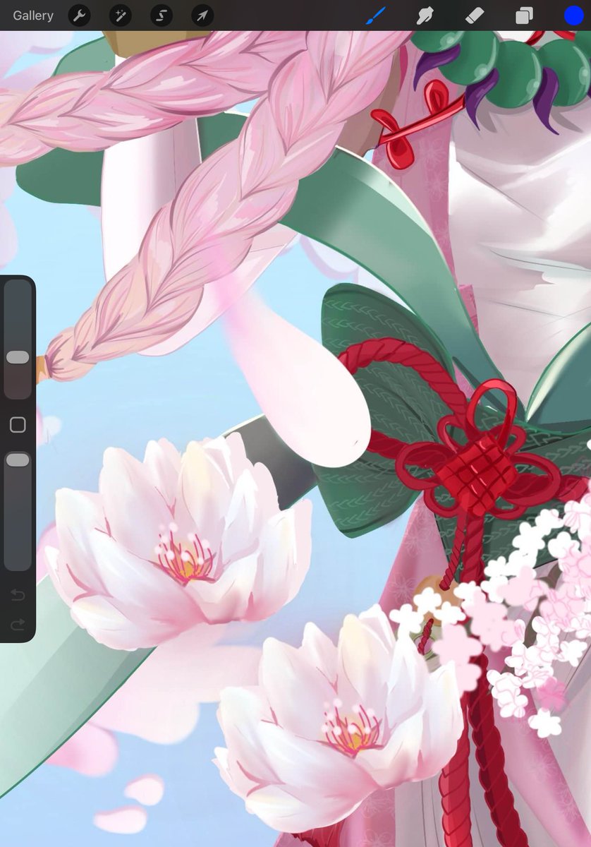 onionhead21515's tweet image. Happy to be a part of Between Realms zine and draw Yunara! I find myself drawing characters so srs sometimes, so drawing Yunara smiling always puts a smile on my face! I hope I capture the air of grace and whimsy!
@SkinematicVerse 
#yunara #spiritblossom #fanart