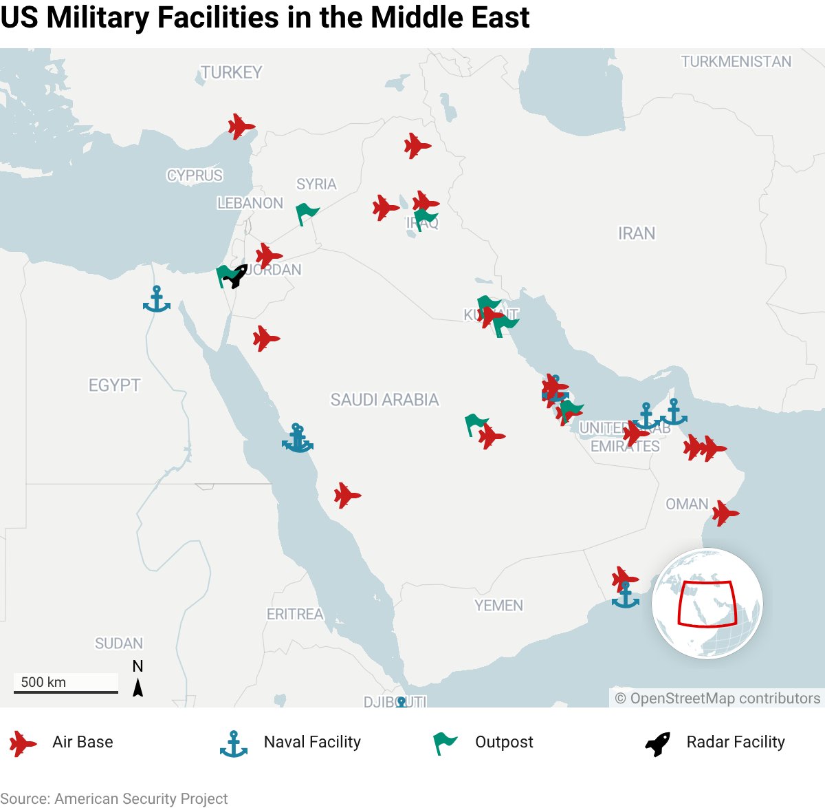 MundoEConflicto's tweet image. 🔴 #AHORA | Irán advirtió que atacará bases de Estados Unidos en países vecinos si Washington lanza una ofensiva. En medio de la tensión, Estados Unidos y Reino Unido ya retiran parte de su personal de bases en Oriente Medio. Fuentes occidentales dicen que un ataque podría…