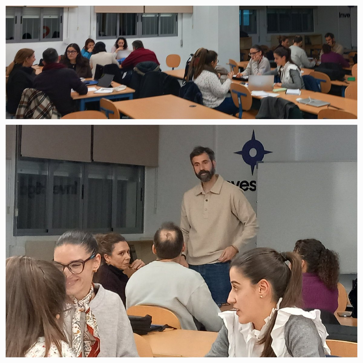 Esta tarde iniciamos "Collage de metodologías activas" en <a href="/cepdegranada/">CEP de Granada</a> con Ángel Domínguez