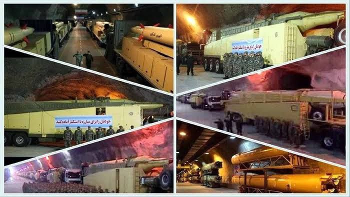 SprinterPress's tweet image. the Iranian Revolutionary Guard Air Force:

What you see is just the tip of the iceberg.

There are Iranian missile cities located underground at a depth of about 500 meters.