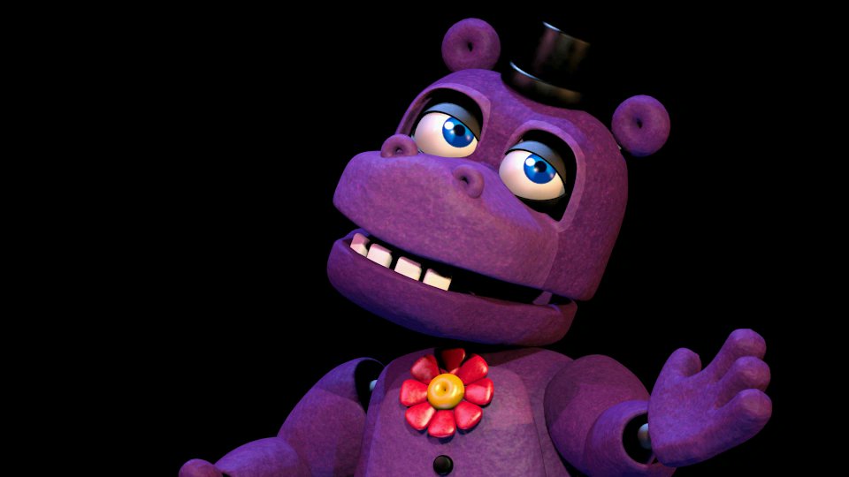 CHARACTER OF THE DAY: 

Mr. Hippo!!!!

His first appearance was in FFPS  and his most recent appearance was in UCN!!

Say at least ONE thing that you like about him! This could be his voice, lore, design, gameplay, etc! -📞