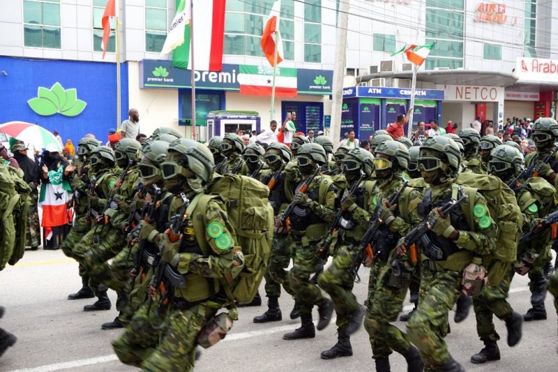 Cagmadhige90's tweet image. BREAKINGNEWS🚨

The Republic of Somaliland has reportedly carried out its largest military deployment to date, mobilizing up to 160 battalions (nearly 100,000 troops) of the branches of SAF, alongside mechanized and support divisions.

The buildup follows a presidential decree…