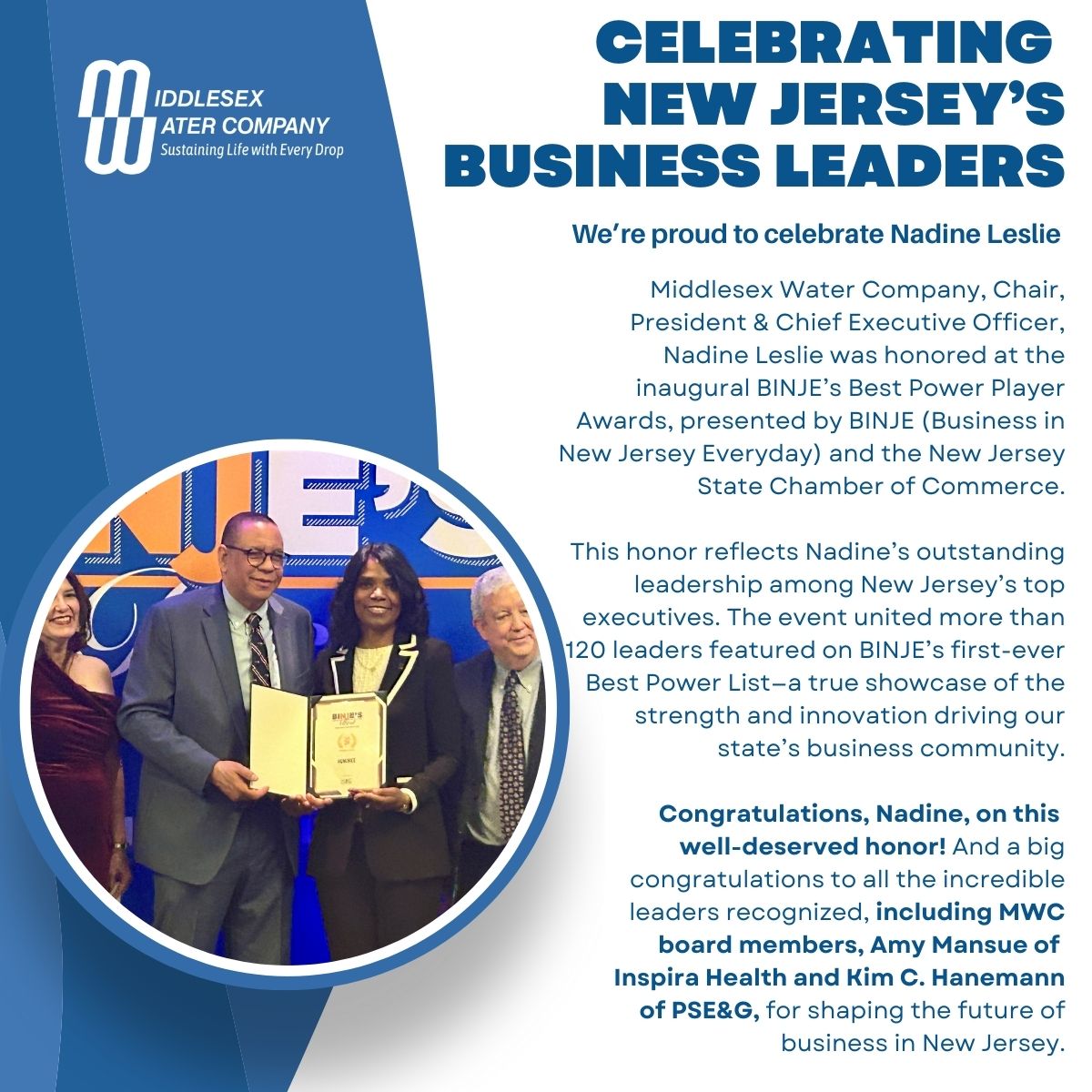 Middlesex Water Co. tweet media