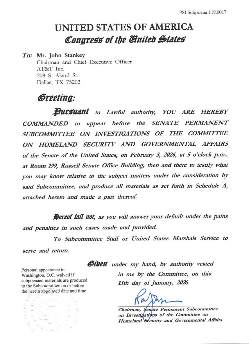 Senator Ron Johnson tweet media