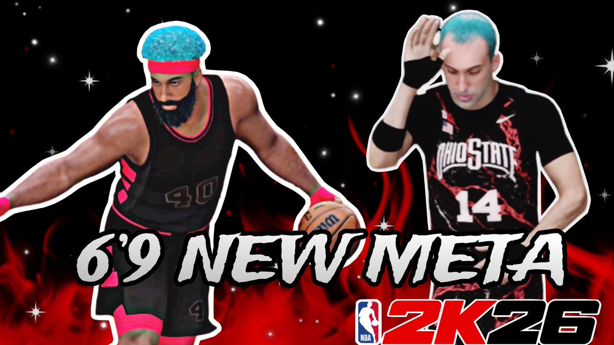GuardingHimtv's tweet photo. New 6’9 Meta builds https://t.co/XDCDAdUR1S

#2k26 #viral #bestbuilds #bestjumpshot https://t.co/xEsrpzmxhM