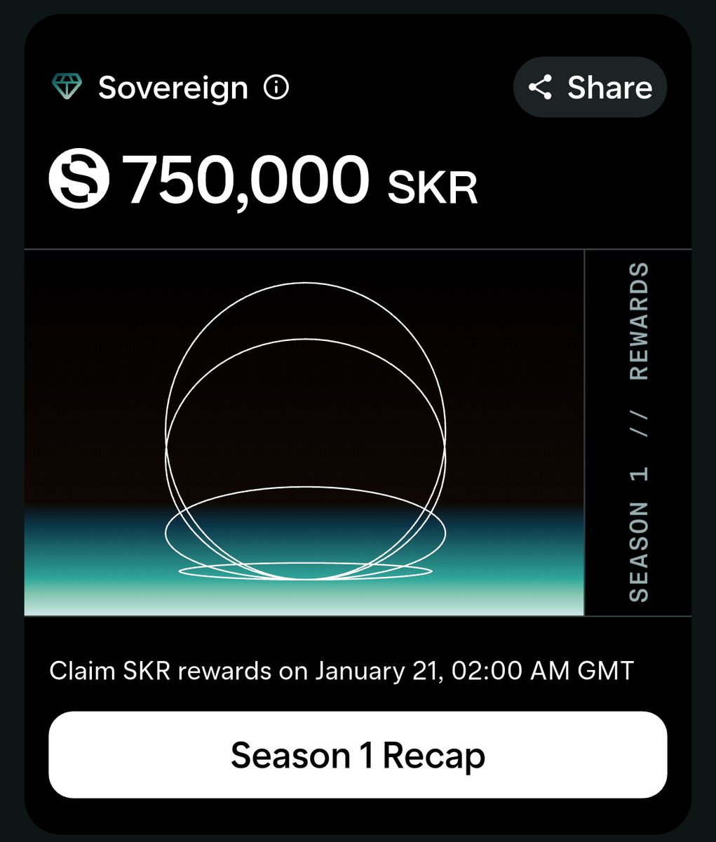 Wow. Wow. WOW!

Missed out on <a href="/solana/">Solana</a> saga but made sure I got a Seeker. Might be a few Airdrops I thought.

If 750,000 $SKR are worth $0.045 each as some are suggesting that's $33,750 😍

Even at 1 cent each it's $7,500 😂

Not bad for $450 phone 🎯
