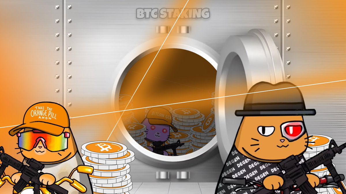 Native $BTC staking on Bitcoin Layer 1🔒 @opnetbtc smart contracts +  Motoswap = native staking where your Bitcoin never leaves your wallet.  Self-custody meets native yield on L1 🐈‍⬛🛵