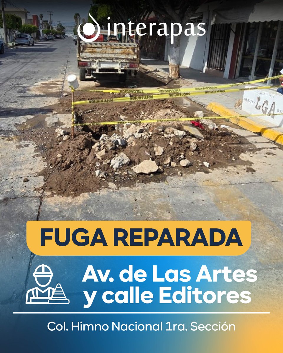 ✅ Gracias al pago de tu recibo de agua, podemos seguir reforzando la atención y reparación de fugas.💪💧

☎ Reportes al 444-301-8874
#FugaCero