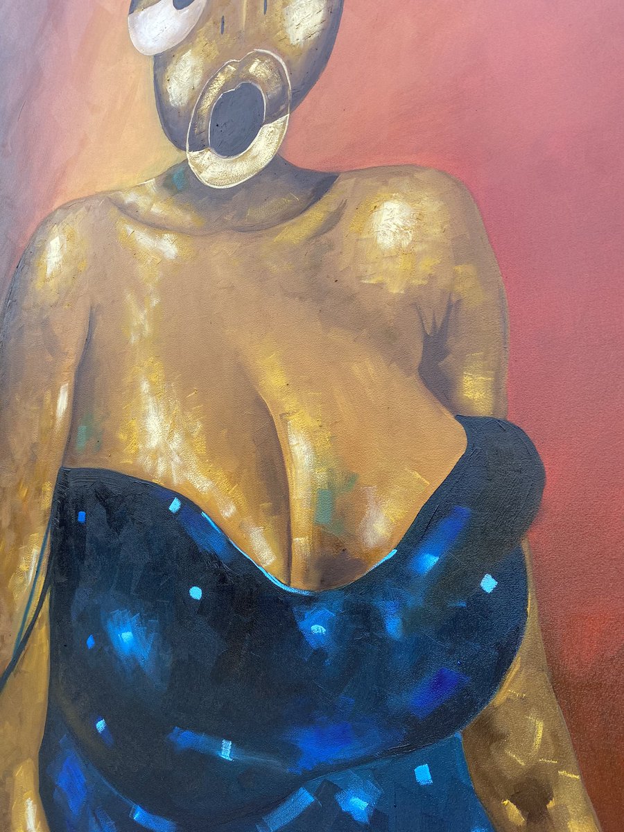 SoyomboSmith's tweet photo. “Seren”
Acrylic and oil on Canvas
3ft x 2.9ft

She carries the calm that follows storms, a silence that listens, not speaks.

“Seren” where peace and longing share the same breath.

Soyombo 25” https://t.co/HcCj90zaAU