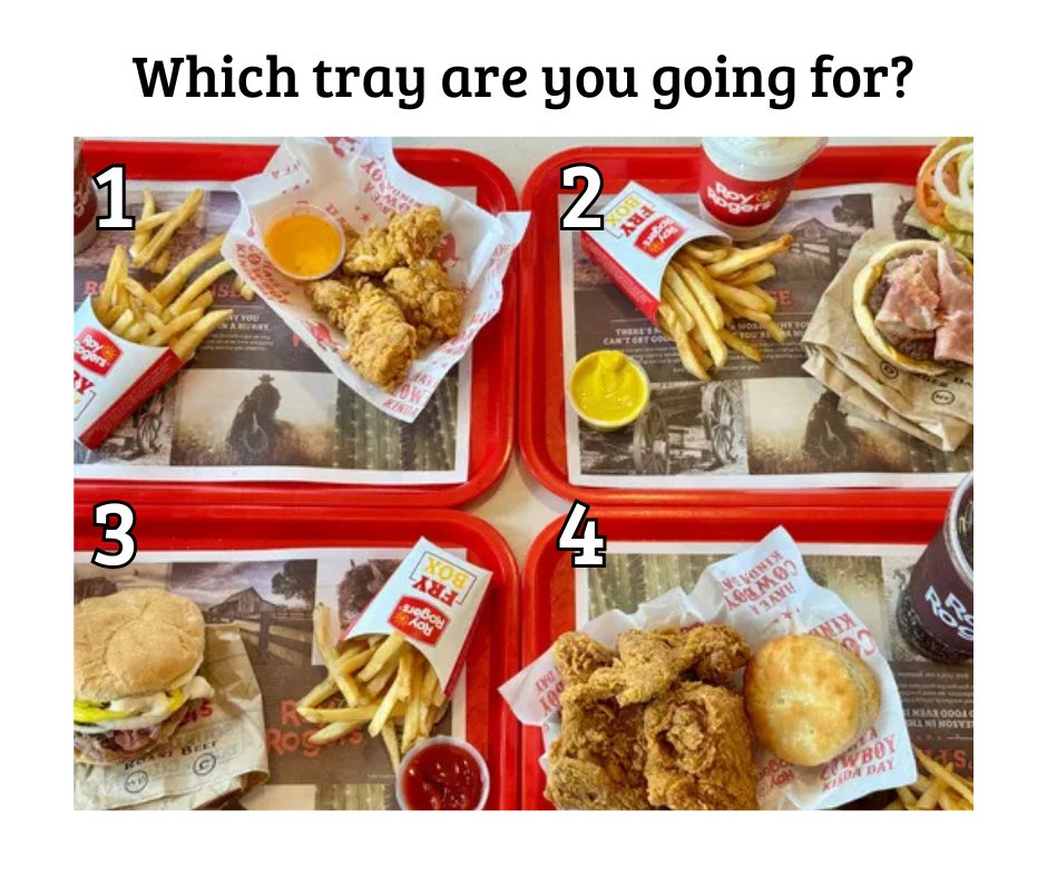 RoysRestaurants's tweet image. So which one will it be? 🤔