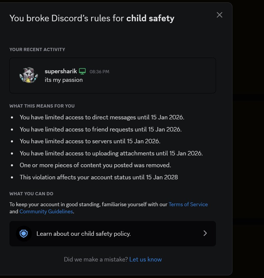 programmedtony's tweet photo. #discord @discord_support really nice https://t.co/sp5VNJyTs7