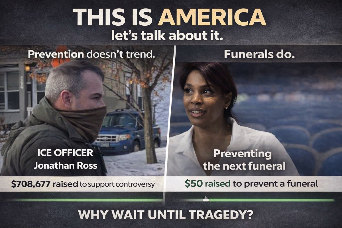Prevention doesn’t trend.
Funerals do.

I’ve spent 10 years protecting student athletes.
My fundraiser sits at $50.
That $50 came from my aunt on a fixed income.

Why do we only care AFTER tragedy?

Let’s talk about it.

#YouthSports
#MothersOnAMission

gofund.me/9af16635b