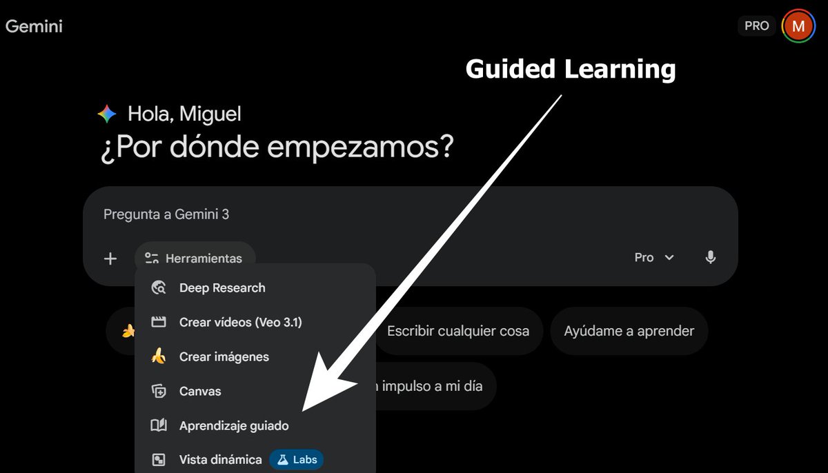 Miguel Ángel | Educador en IA tweet media