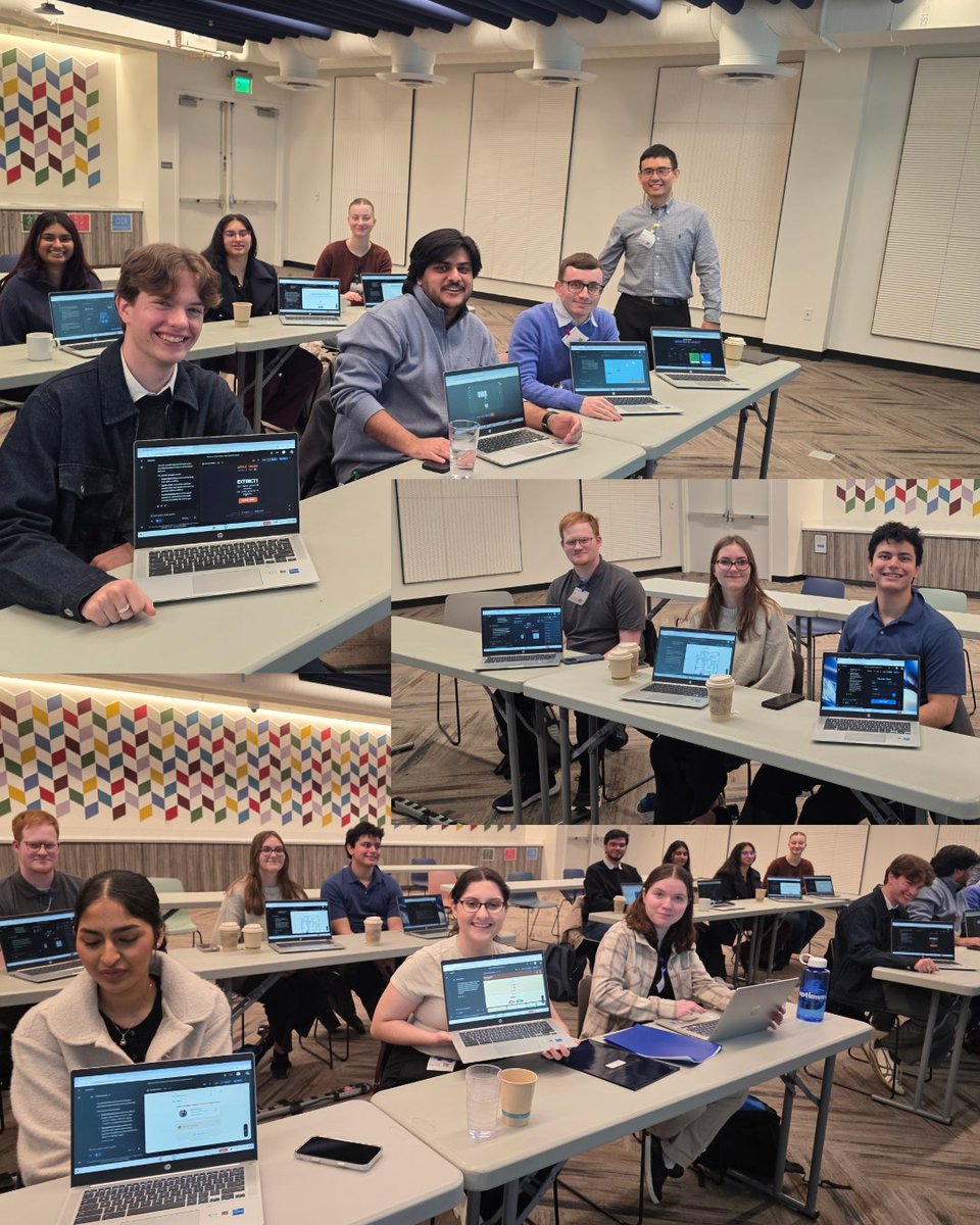 HofstraSEAS's tweet photo. Day 2️⃣ in Silicon Valley takes us to Google and Oracle!

🤝 Plus by a fireside chat with leaders in the Tech space.

📸 Special thanks to Samantha Nadler '27 (computer science and mathematics) and Dhruv Patel (Graduate computer science) for sharing content! https://t.co/qAZzUWoJjP