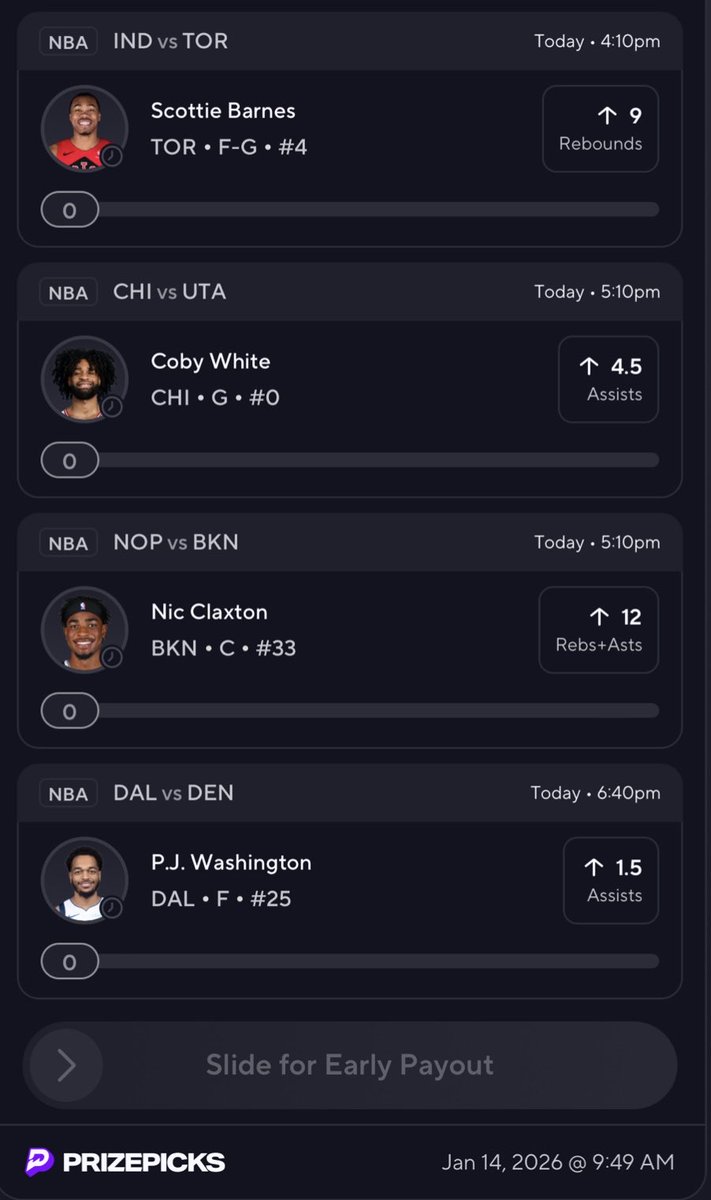 PropsOrDie's tweet image. Plays have been posted in the DubClub for hours. The official slips today! 💸
Be sure to turn on the post notifications, to see my posts immediately! 
———————————————-
I cash you out , you join the DubClub! Deal? 🤝
Let’s rob the books today! 💀🗡️