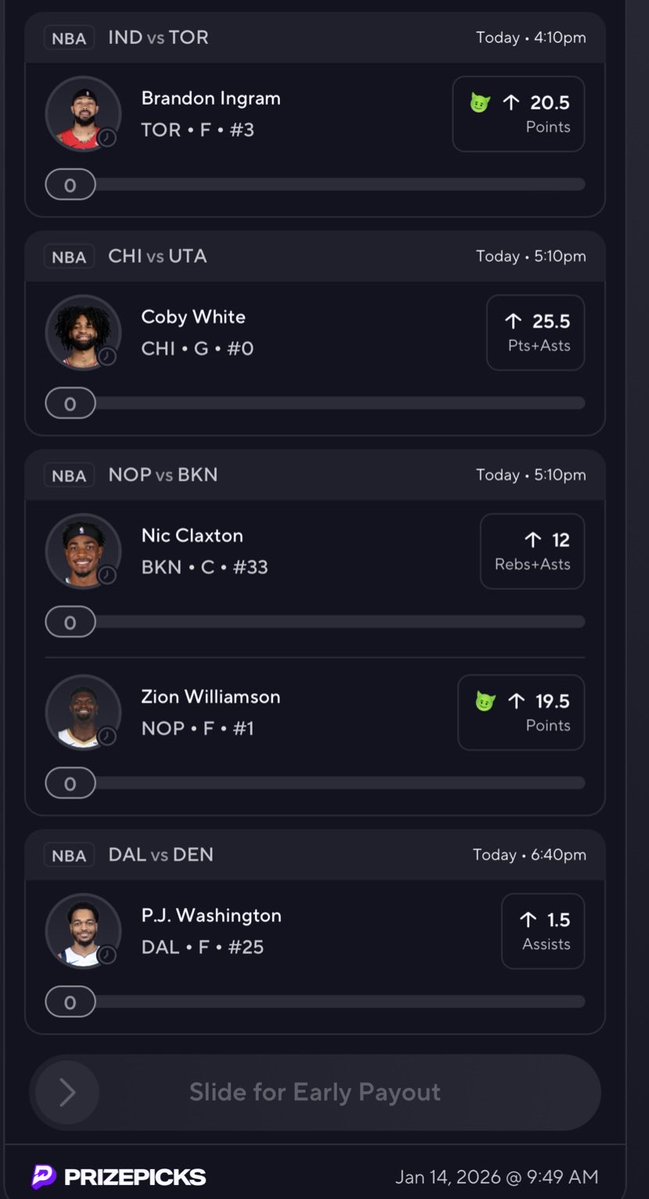 PropsOrDie's tweet image. Plays have been posted in the DubClub for hours. The official slips today! 💸
Be sure to turn on the post notifications, to see my posts immediately! 
———————————————-
I cash you out , you join the DubClub! Deal? 🤝
Let’s rob the books today! 💀🗡️