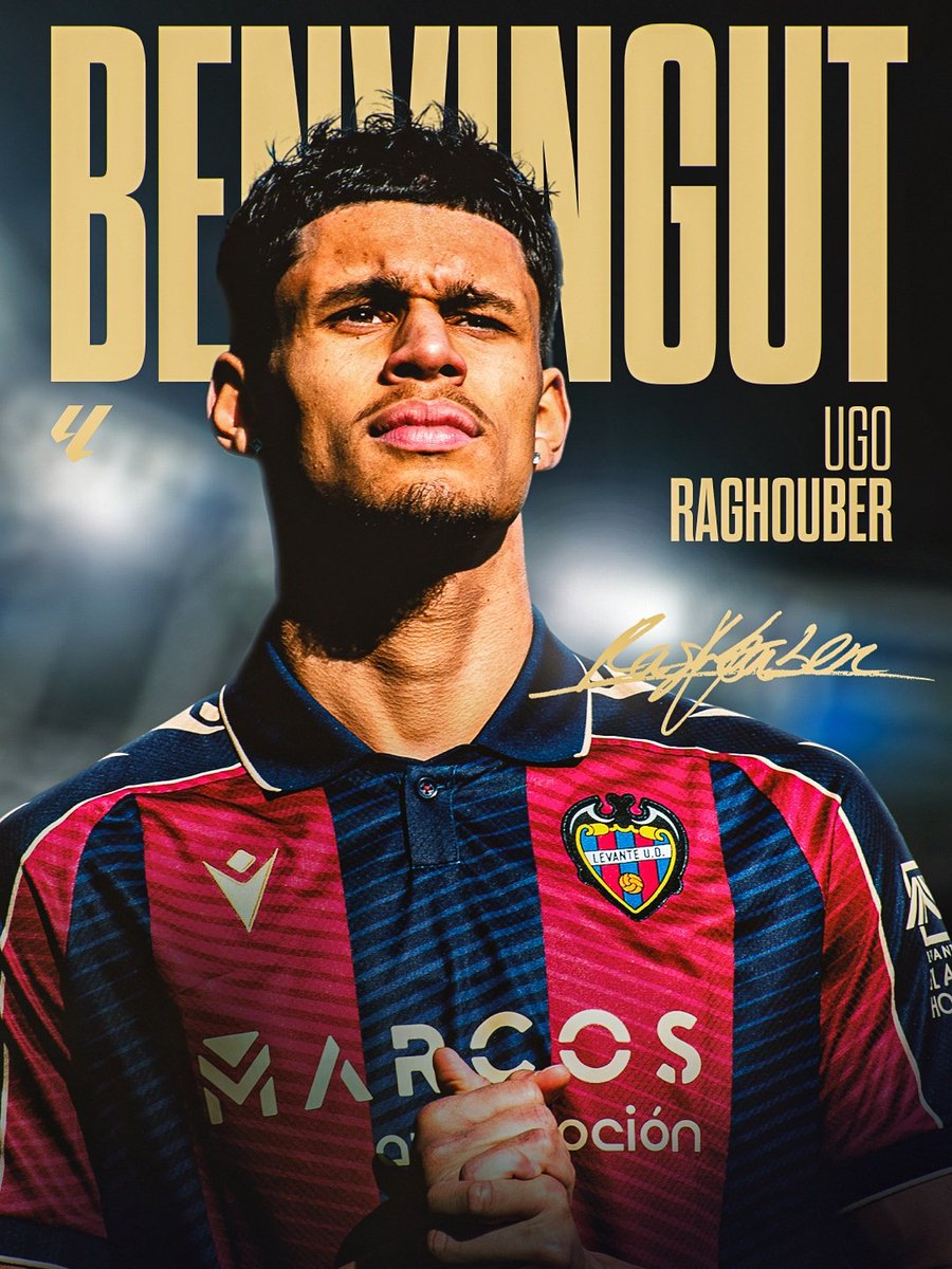 LevanteUD's tweet image. 🆕🐸 El #LevanteUD se refuerza con la llegada de Ugo Raghouber.

📝 levanteud.com/noticias/el-le…

¡Bienvenido, Ugo!