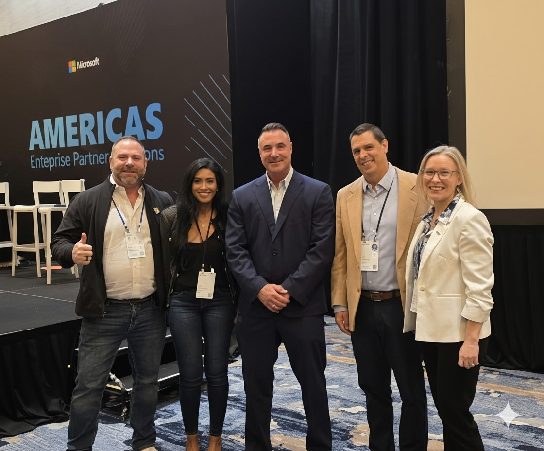 EnsonoIT's tweet photo. We were so excited to be a sponsor at #MicrosoftAccelerate 2026 this week!

Strategic partnerships like this help us deliver enterprise innovation and transformation at scale. Here’s to what’s next!

#CloudInnovation #DigitalTransformation #MakeBetterHappen @Microsoft https://t.co/D0353u8okN