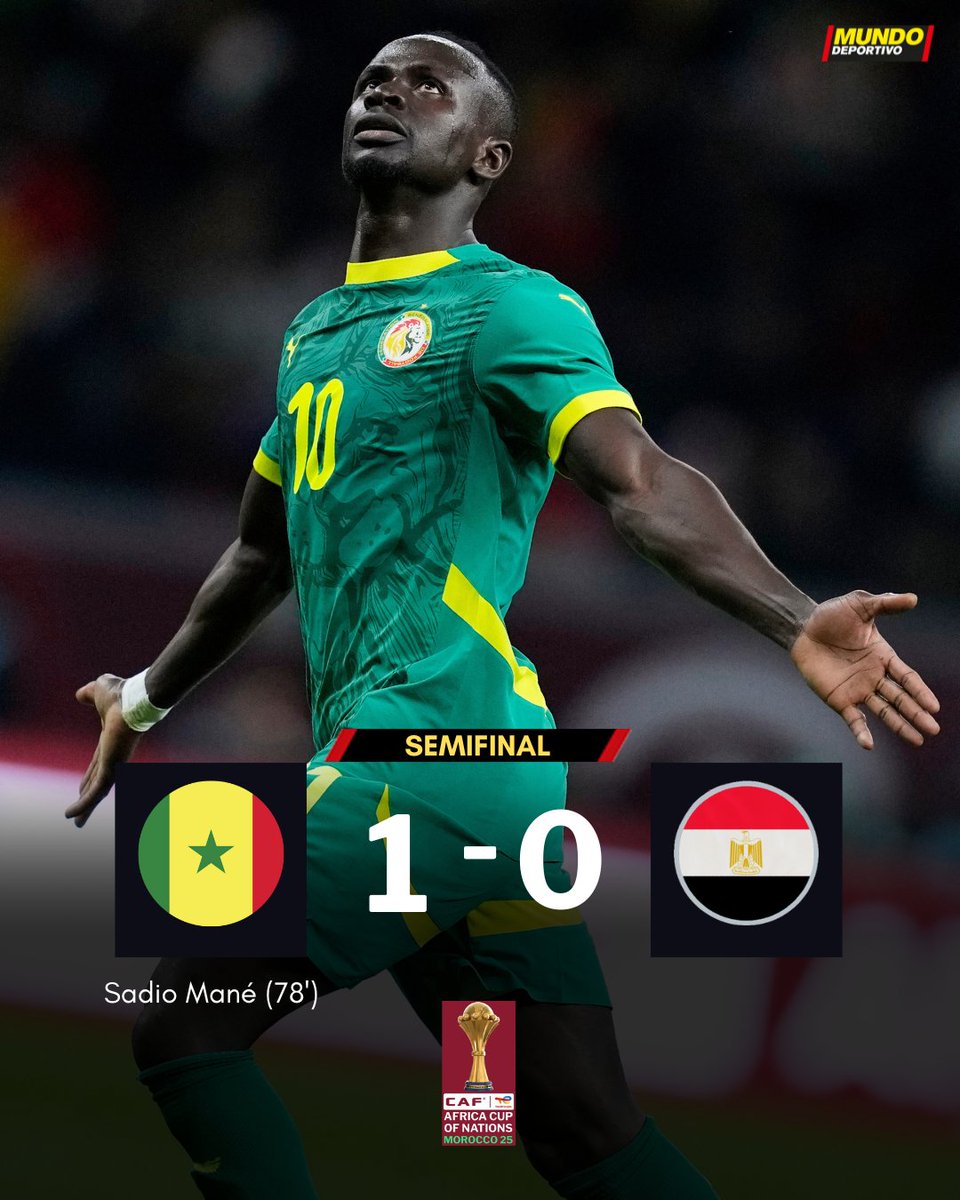 mundodeportivo's tweet image. 🇸🇳 1-0: Mané vuelve a condenar a Salah y le deja sin final de la Copa África

✍️ @imentruit 

mundodeportivo.com/futbol/copa-af…