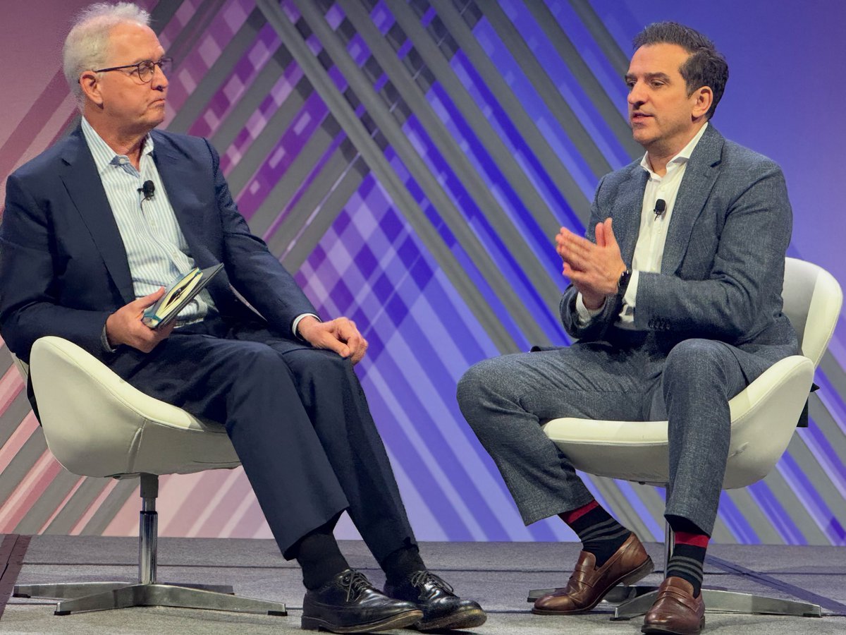 scsp_ai's tweet photo. This morning at #SciTech2026 in Orlando, SCSP’s @Ylli_Bajraktari sat down with @LockheedMartin CTO Craig Martell for a deep dive into "Next-Gen AI from Concept to the Mission."

They explored the critical intersection of AI adoption, the evolving military landscape, and the future of work. Thank you to @aiaa for hosting this conversation on how we move AI from a concept to a mission-ready reality.