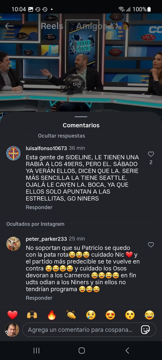 Luego dicen que yo solo soy el intenso con el programa <a href="/JCBOYD_SPORT360/">Juan Carlos Boyd</a> <a href="/fare49/">Franklyn Rodriguez🇵🇦</a> 😅 la verdad ya no creo que odien a #FTTB pero solo basta un segmento para reaccionemos