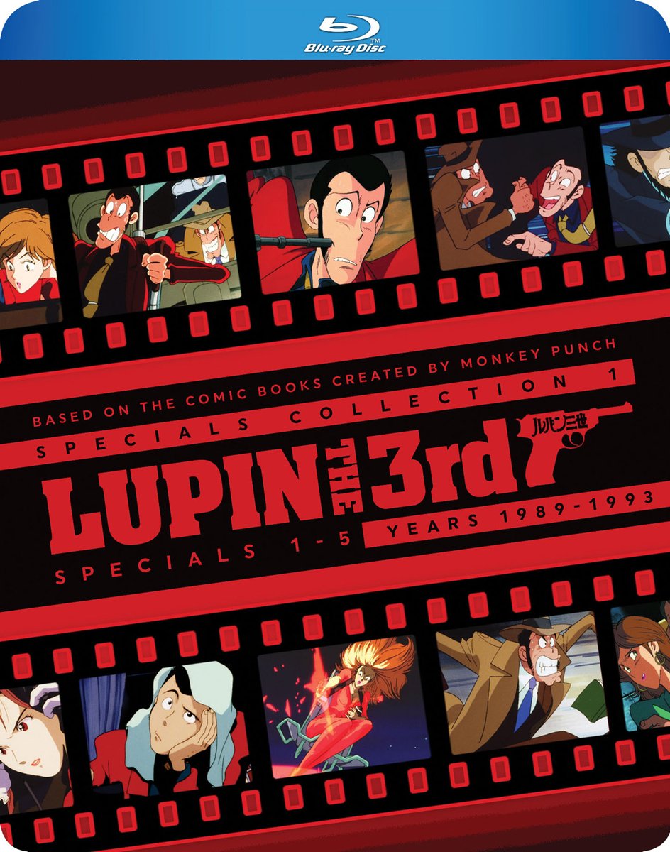 discotekmedia's tweet photo. Lupin the 3rd: TV Specials Collection 1 is up to pre-order!

The 1st 5 Lupin TV specials are collected together, with some solid upgrades.

https://t.co/5CCybUev0j https://t.co/9jI5CzSNwF