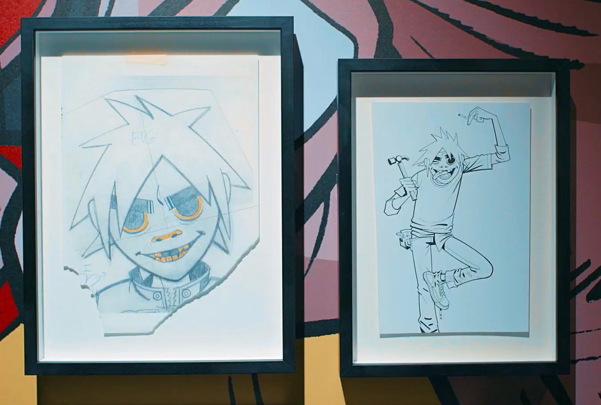 catsuka's tweet photo. "Gorillaz - House of Kong" exhibition is coming to Los Angeles next month.
So many original drawings &amp; researches by Jamie Hewlett ♡
Trailer >> https://t.co/SOKltIC1As https://t.co/mNP4FScoU4