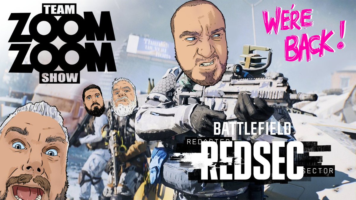 TONIGHT!!
10-12 GMT

We're back! And we're just as bad as ever!

New year same Zoom Zooms.

So come and say hi as we get back into the swing of things with some Battlefield Redsec.

And I'm sure nothing, will go wrong....

See ya there!

TZZ