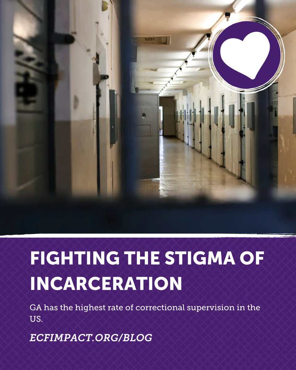 ECFimpact's tweet image. More than half of the people in Georgia have had a family member in the incarceration system. Discover how the stigma of incarceration blocks healing, and how the Church is called to help. #ECFimpact #servecompassionately
episcopalcommunityfoundation.org/fighting-stigm…