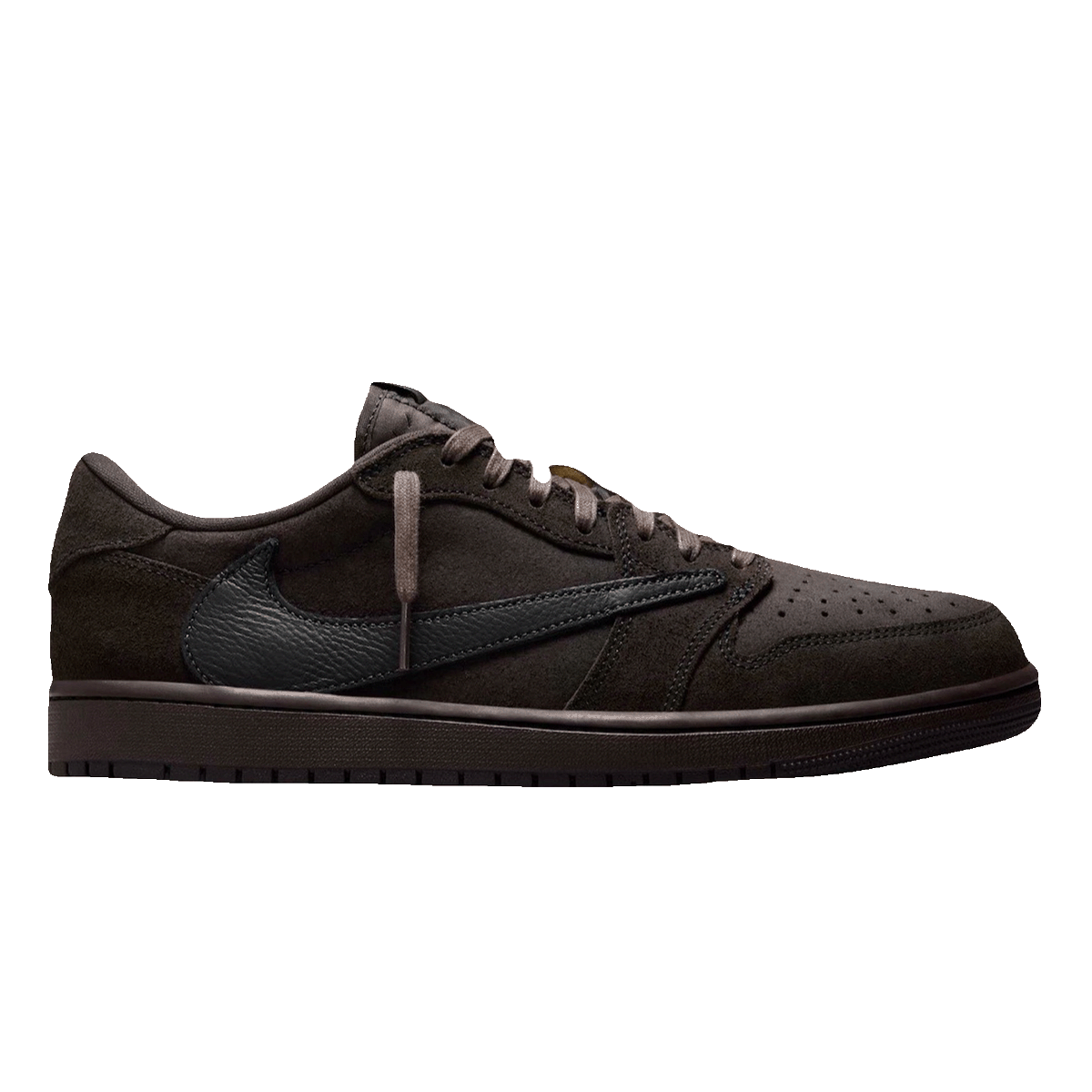Products's tweet photo. Elevate your style with Travis Scott x Nike Air Jordan 1 Retro Low OG in Velvet Brown.