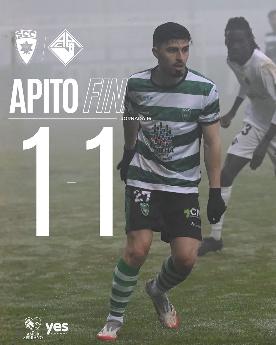 Empate a uma bola no Santos Pinto. Sábado voltamos a casa! 🦁