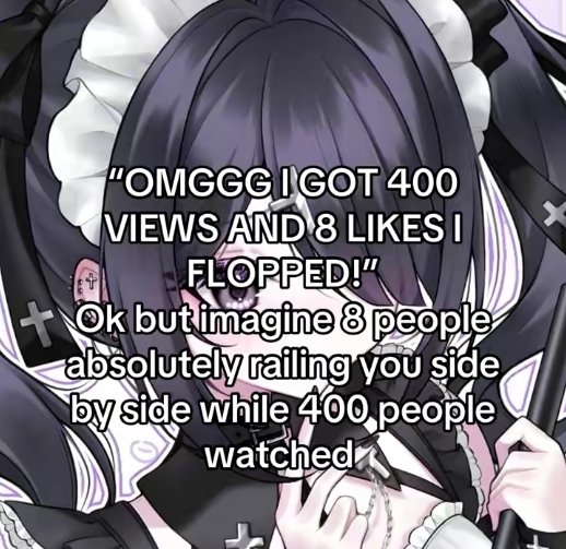 SadGirlFail's tweet image. How I feel when my posts flop