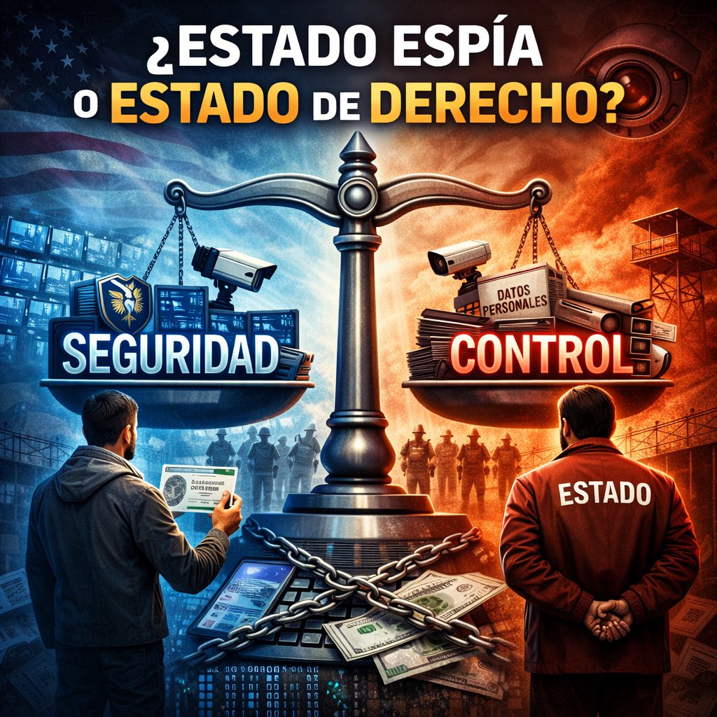 ¿Estado espía o Estado de Derecho?

En días recientes vuelve a ponerse sobre la mesa una discusión incómoda pero necesaria:

¿México está construyendo un Estado espía o fortaleciendo un Estado de Derecho?

Desde el discurso oficial se insiste en que todo es por “seguridad”.