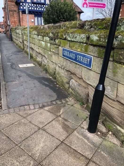 Not walking down there, looks a bit slippy...