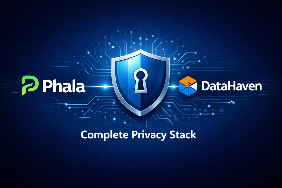 Wonder_292's tweet photo. @DataHaven_xyz @PhalaNetwork Confidential AI needs both secure computation and private storage. With Phala + DataHaven, the complete privacy stack is here. Perfect for sensitive AI use cases in healthcare, finance, and intelligent agents. 
@DataHaven_xyz @PhalaNetwork https://t.co/CEKECDyOaB