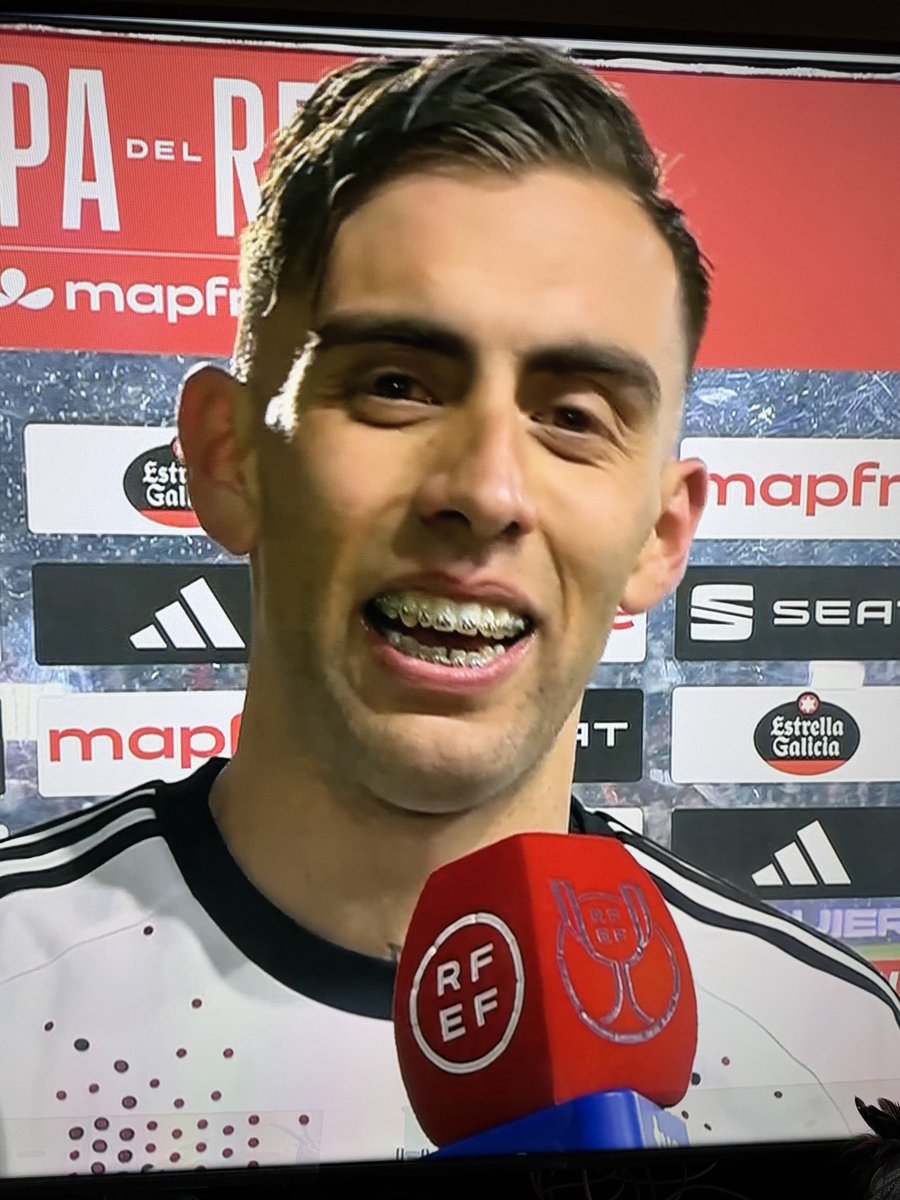 Dude with braces scored a brace on us, fairs.
#realmadrid #AlbaceteBPRealMadrid #AlbaceteRealMadrid