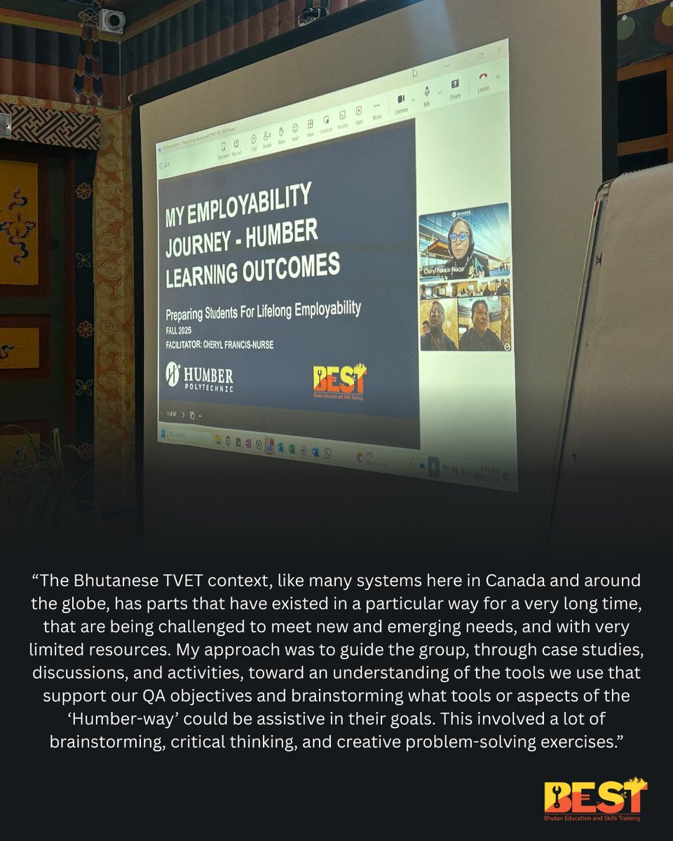 Bhutan Education and Skills Training (BEST) tweet media