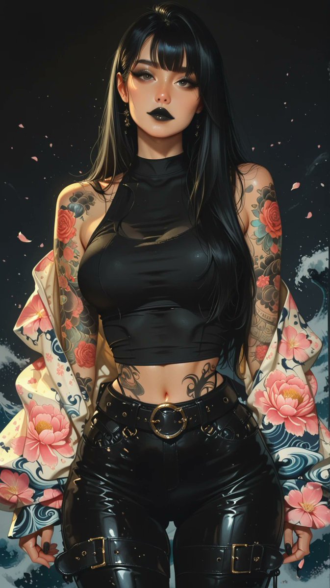 Emi-Sora is just a girl. Or is she? Mysteriously beautiful and no background story sofar. She doesn't remember anything from her past. Or did she purposely locked it away in a dark corner of her consciousness 

#AIArtwork #AiArtSociety #shay1one