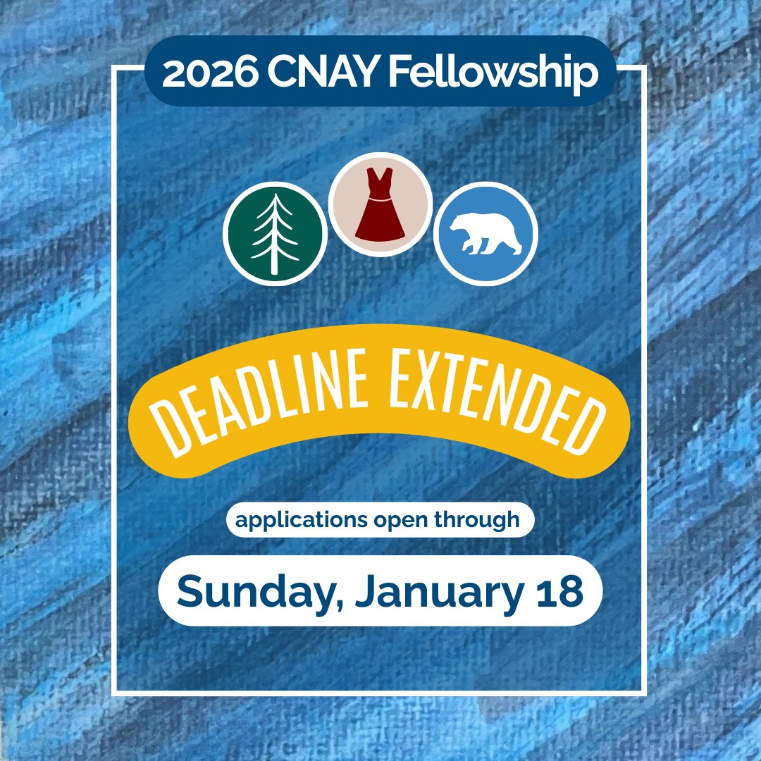 Center4Native's tweet image. Is it just us or does it feel like 2026 is already 𝘧𝘭𝘺𝘪𝘯𝘨 by? 🏃🏽💨 That's why we're giving you a few extra days to submit your application for the CNAY Fellowship...

🌲 Brave Heart
❤️ Remembering Our Sisters
🐻 CA Native Youth Collective

Apply by Sunday! Link in bio 🔗