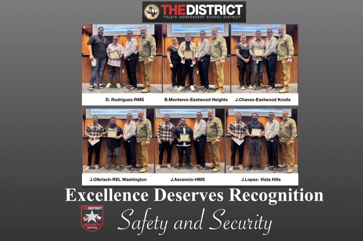 Ysleta ISD Security tweet media