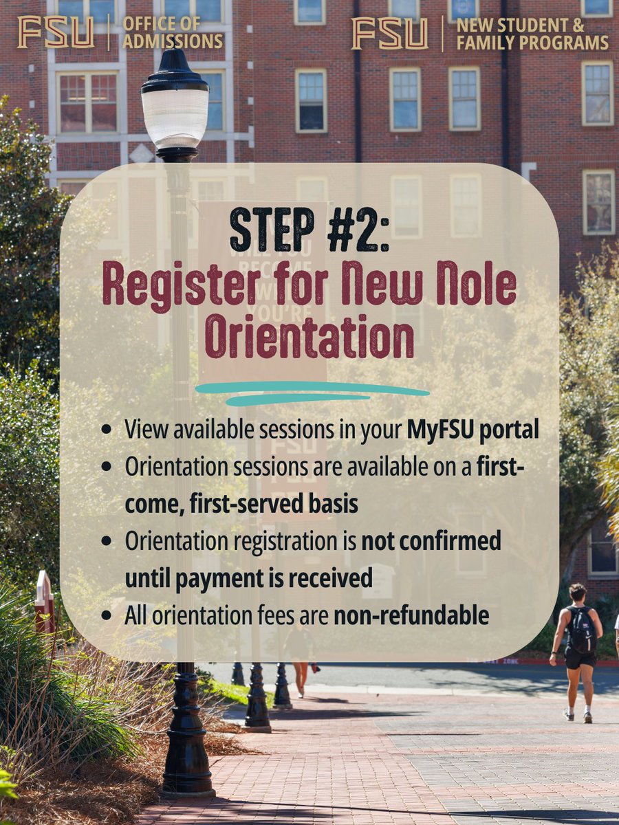FSU Admissions tweet media