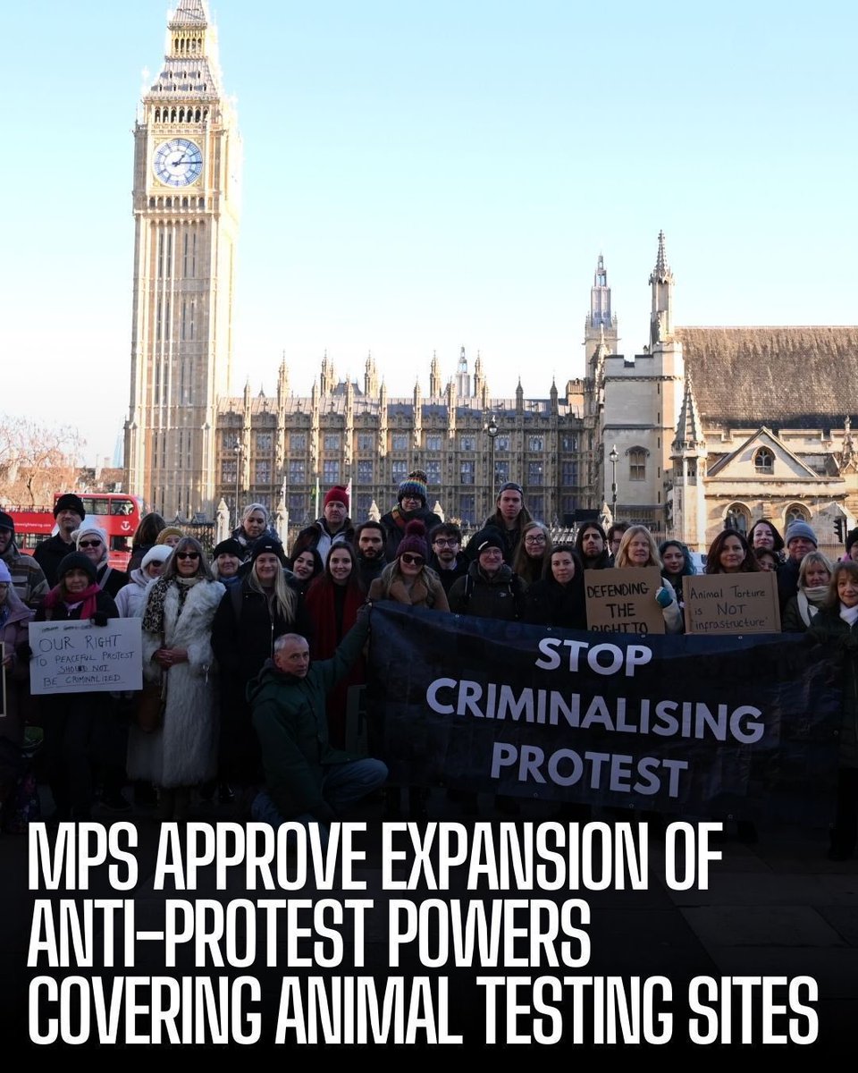 Twenty-six Labour MPs have rebelled against the Government’s decision to ban protests outside animal testing labs and other “life sciences infrastructure”. Former minister Kerry McCarthy and Commons Welsh Affairs Committee chairwoman Ruth Jones were among the rebels against the